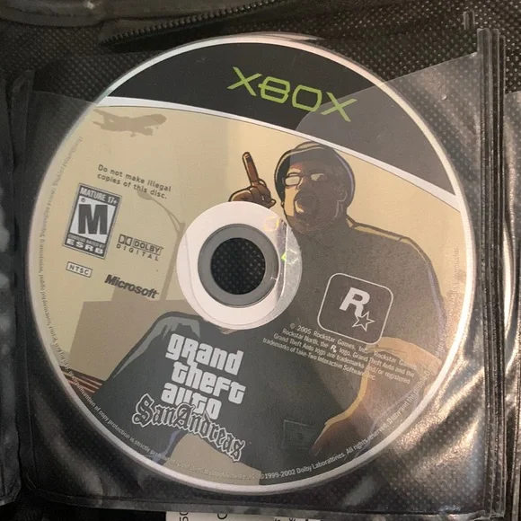 Video Games Consoles Grand Theft Auto San Andreas Xbox 36